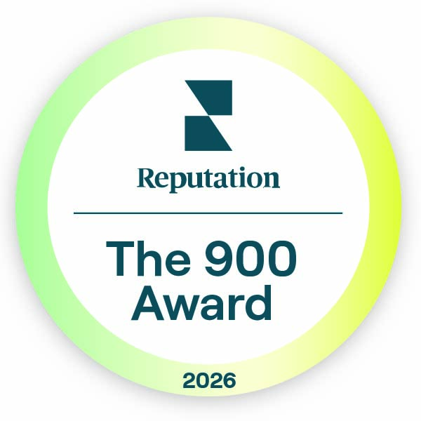 The 900 Award from Reputation